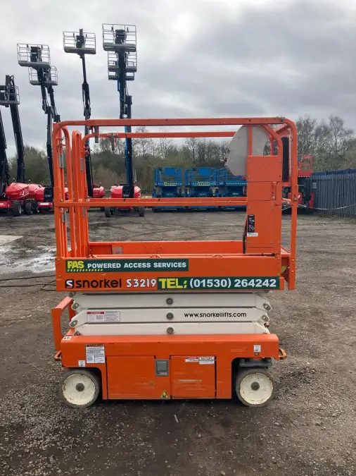 Click Here To Enlarge This Photo Of 2022 Snorkel 3219 Electric Scissor Lift (Choice of 6)