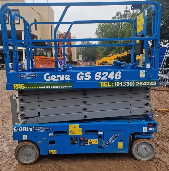 Click Here To Enlarge This Photo Of 2021 Genie GS3246 Electric Scissor Lift (Choice of 12)