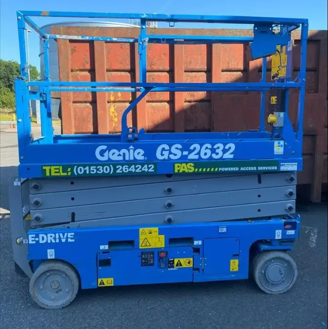 Click Here To Enlarge This Photo Of 2021 Genie GS2632 Electric Scissor Lift (Choice of 7)