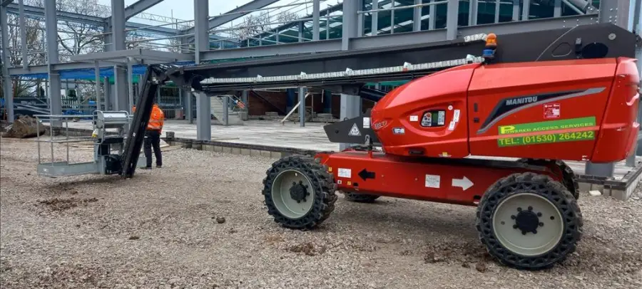 Click Here To Enlarge This Photo Of 2022 Manitou 220TJ Diesel Boom Lift