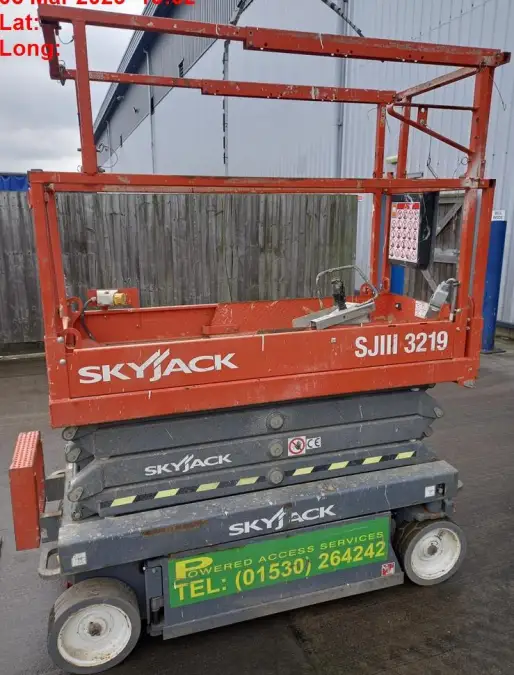 Click Here To Enlarge This Photo Of 2020 Skyjack SJ3219 Electric Scissor Lift (Choice of 5)