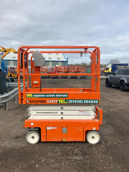 Click Here To Enlarge This Photo Of 2021 Snorkel 3219 Electric Scissor Lift (Choice of 10)