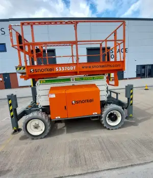 2021 Snorkel 3370 RT Rough Terrain Diesel Scissor Lift (Choice of 3)