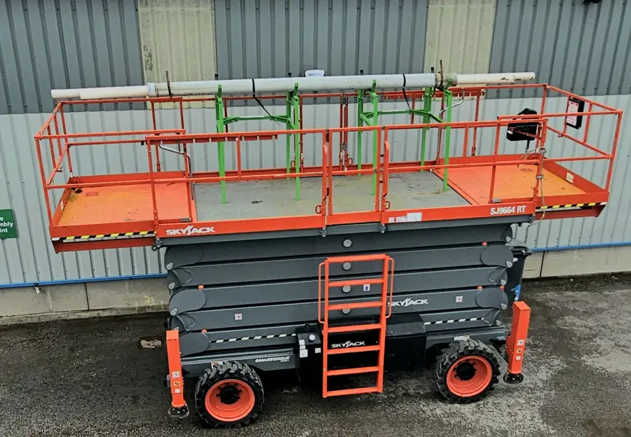 Click Here To Enlarge This Photo Of Heavy Duty Pipe Rack & Cladding Stand
