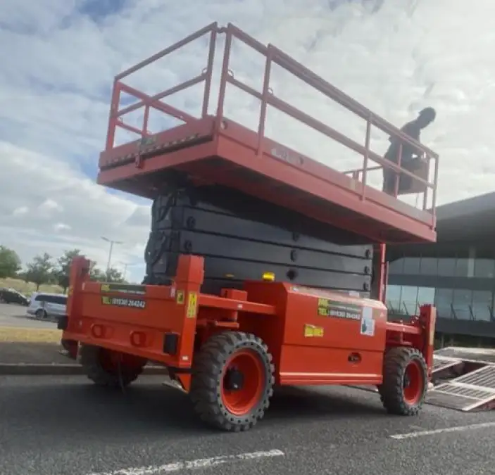 Click Here To Enlarge This Photo Of Dingli JCPT2223DC Electric Scissor Lift (Choice of 2)