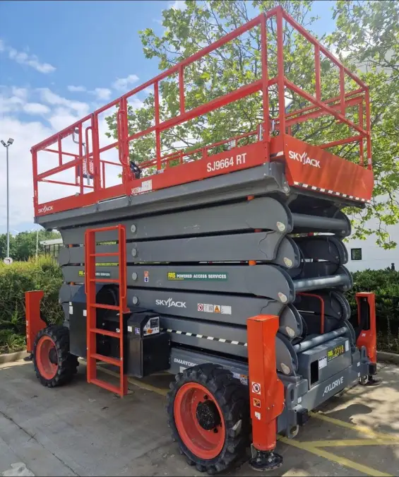 Click Here To Enlarge This Photo Of 2022 Skyjack 9664RT Diesel Scissor Lift (Choice of 5)