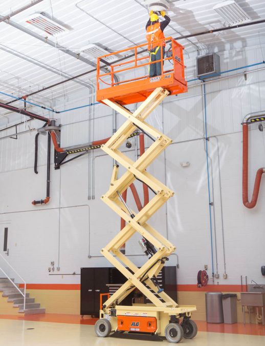 Click Here To Enlarge This Photo Of JLG Electric Scissor - 2632ES
