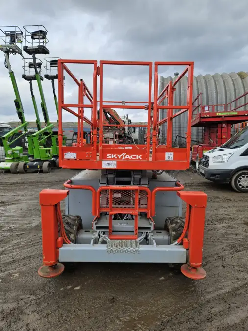 Click Here To Enlarge This Photo Of 2007 Skyjack SJ6832RT Diesel Scissor Lift