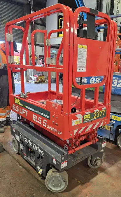 Click Here To Enlarge This Photo Of ELS 5.5P Junior SP Electric Scissor Lift