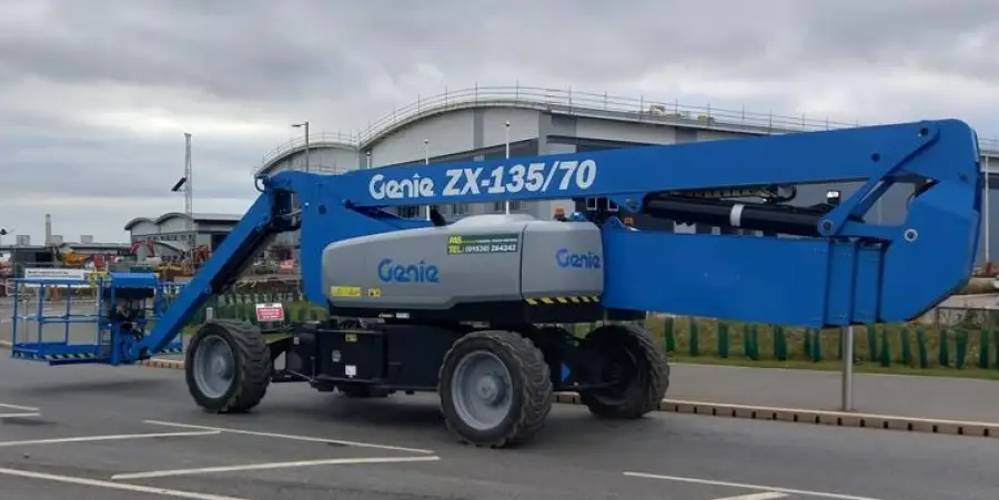 Click Here To Enlarge This Photo Of 2022 Genie ZX135/70 Articulating Diesel Boom