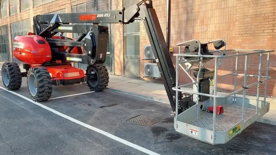 Click Here To Enlarge This Photo Of 2024 Manitou 200ATJ Diesel Articulating Boom