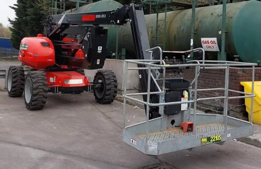 Click Here To Enlarge This Photo Of 2022 Manitou 200ATJ Diesel Articulating Boom