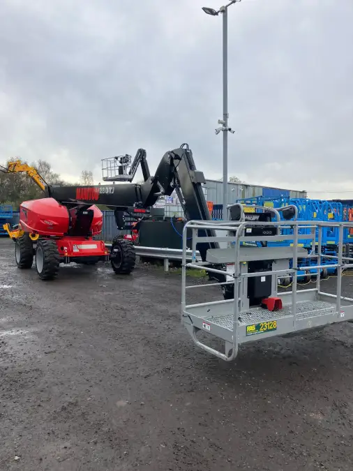Click Here To Enlarge This Photo Of 2025 Manitou 280TJ Diesel Articulating Boom