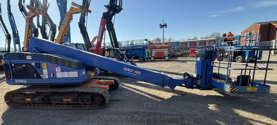 Click Here To Enlarge This Photo Of 2021 Nagano S15 Diesel Tracked Boom