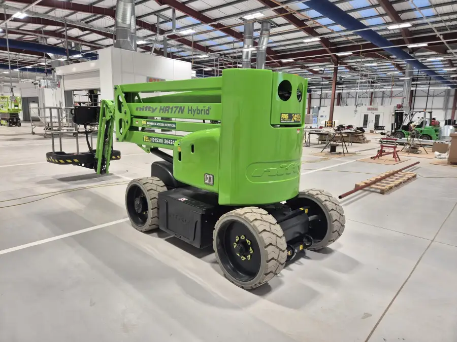 Click Here To Enlarge This Photo Of 2022 Nifty Lift HR17N Hybrid Articulating Boom Lift (Choice of 2)