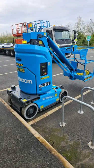 Click Here To Enlarge This Photo Of 2024 Sinoboom ML10 Electric Boom Mast Lift