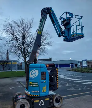2024 Sinoboom AB10ERJN Electric Articulating Boom Lift (Choice of 2)