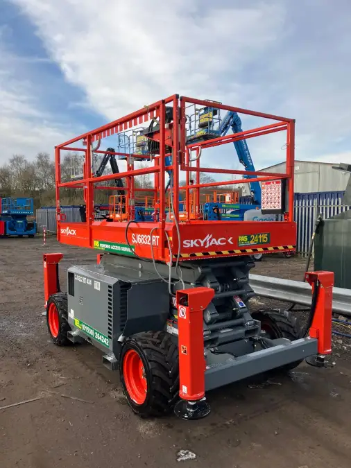 Click Here To Enlarge This Photo Of 2023 Skyjack 6832 RT Diesel Scissor (Choice of 10)
