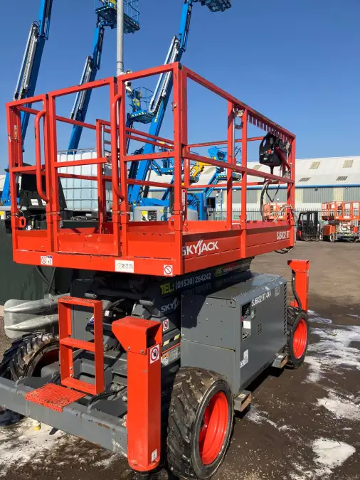 Click Here To Enlarge This Photo Of 2024 Skyjack 6832 RT Diesel Scissor (Choice of 14)