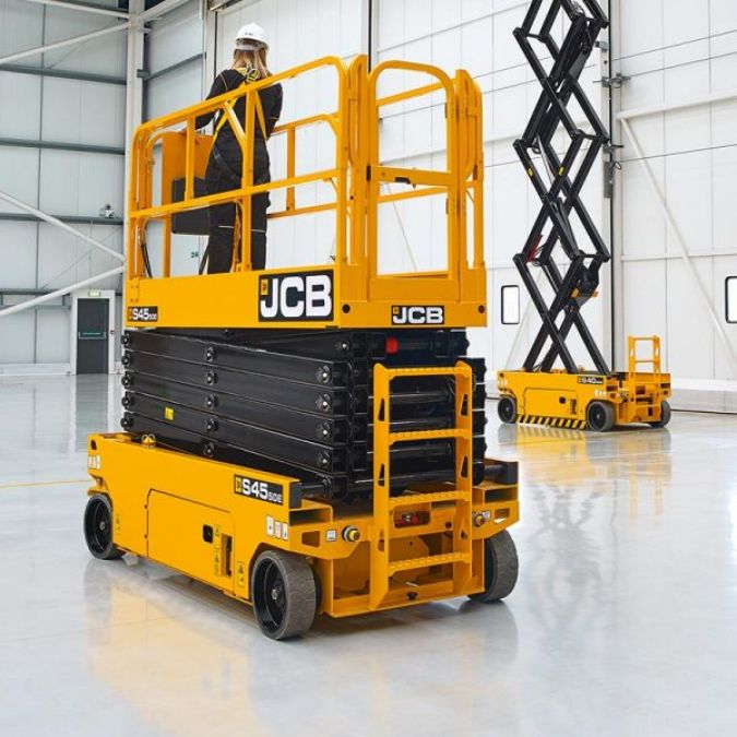 Click Here To Enlarge This Photo Of JCB Electric Scissor - 4550e