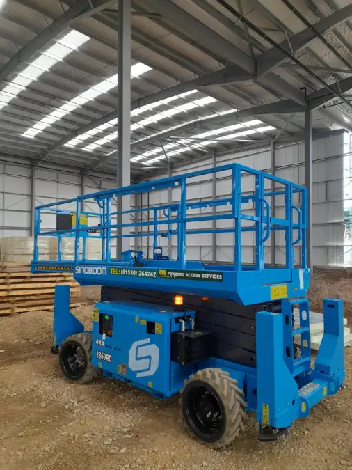 Click Here To Enlarge This Photo Of 2024 Sinoboom 3369 RD Diesel Scissor Lift