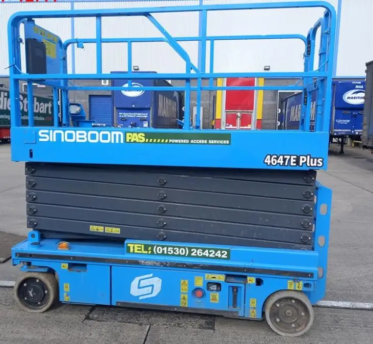 Click Here To Enlarge This Photo Of 2022 Sinoboom 4647EP Plus Electric Scissor Lift