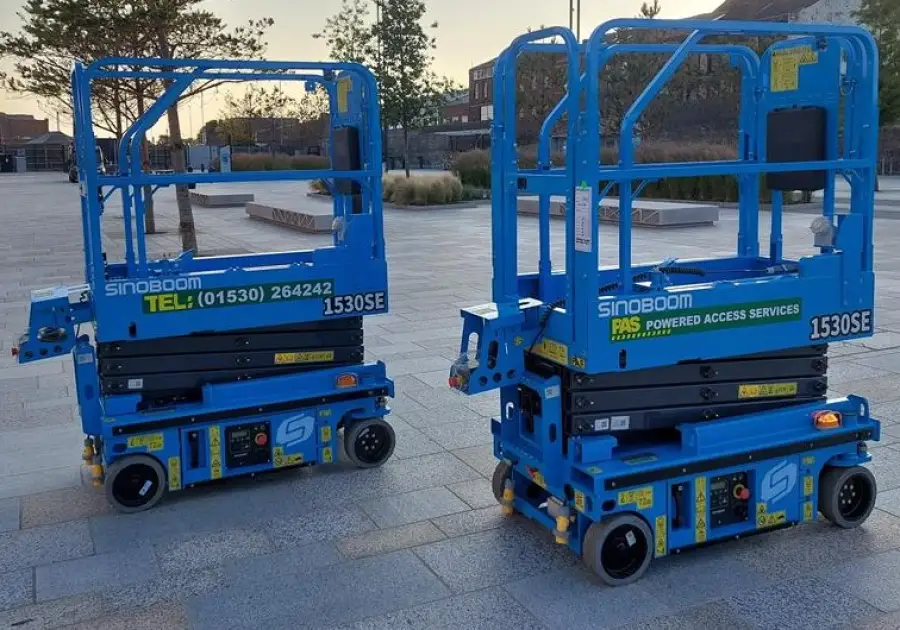 Click Here To Enlarge This Photo Of 2024 Sinoboom 1530SE Electric Scissor Lift