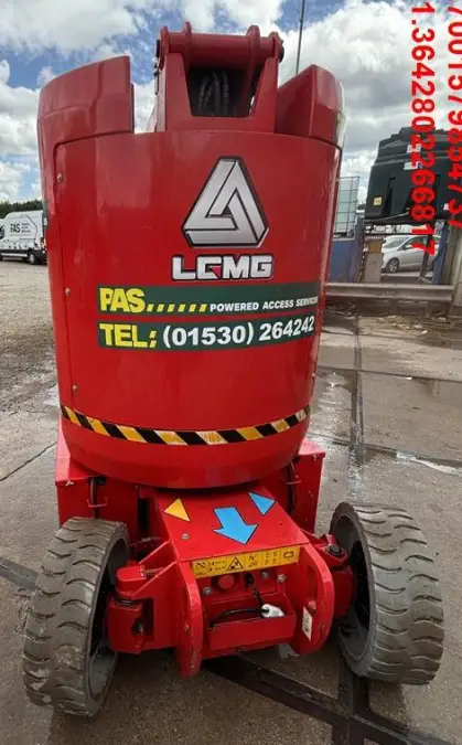 Click Here To Enlarge This Photo Of 2023 LGMG A09JE Electric Articulating Boom Lift
