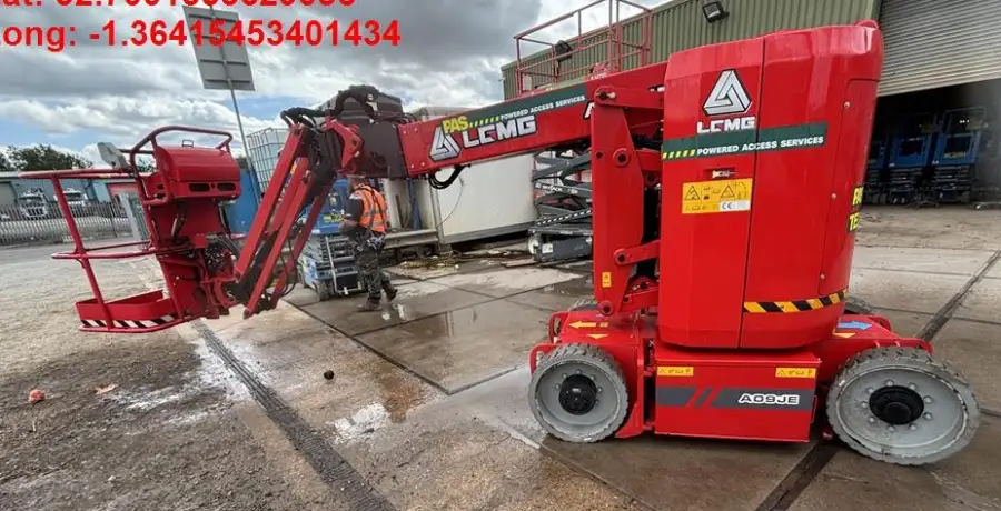Click Here To Enlarge This Photo Of 2023 LGMG A09JE Electric Articulating Boom Lift