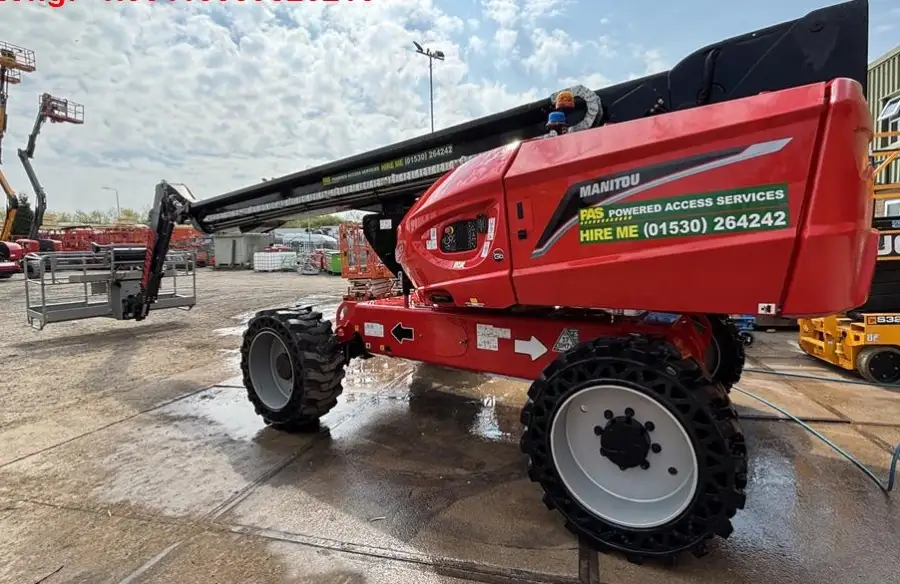 Click Here To Enlarge This Photo Of 2025 Manitou 280TJ Diesel Articulating Boom