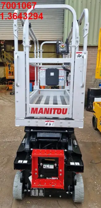 Click Here To Enlarge This Photo Of 2025 Manitou SE0808 Electric Scissor Lift