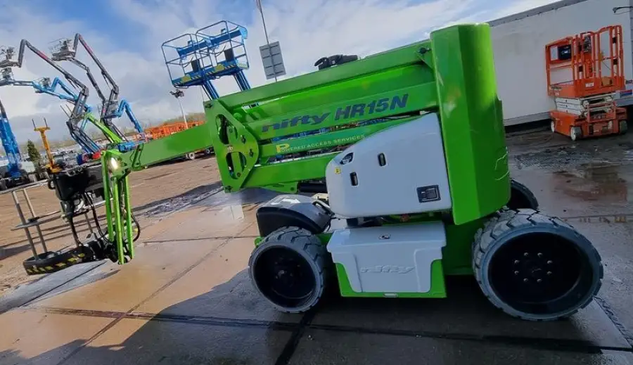 Click Here To Enlarge This Photo Of 2019 Nifty Lift HR15 Hybrid Articulating Boom Lift