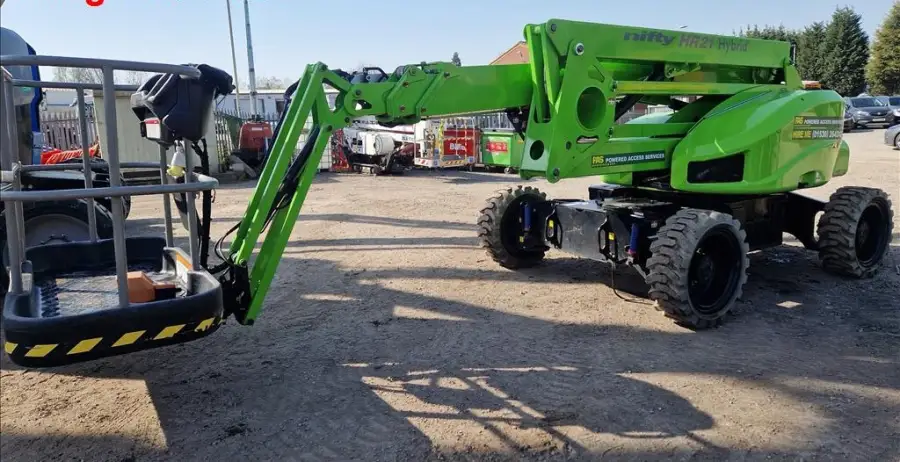 Click Here To Enlarge This Photo Of 2024 Nifty Lift HR21 Hy-Brid Articulating Boom Lift