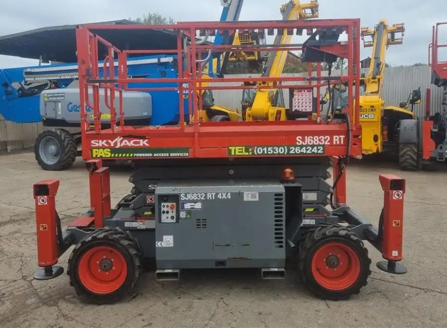 Click Here To Enlarge This Photo Of 2022 Skyjack 6832RT Diesel Scissor Lift &lpar;Choice of 8&rpar;