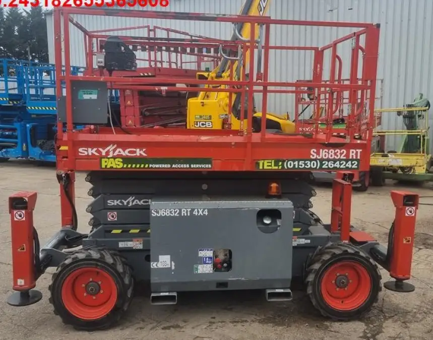 Click Here To Enlarge This Photo Of 2022 Skyjack 6832RT Diesel Scissor Lift &lpar;Choice of 8&rpar;