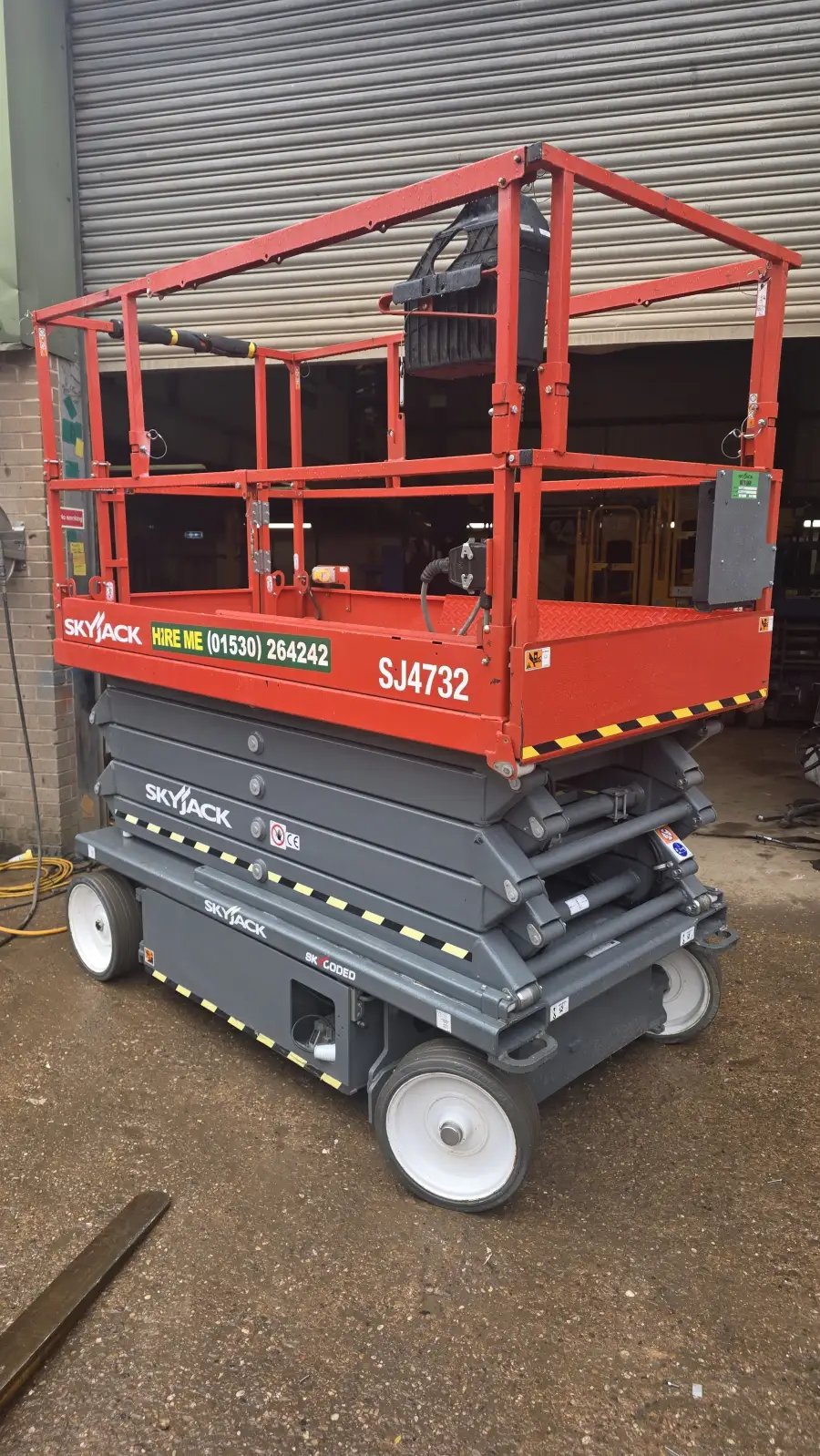 Click Here To Enlarge This Photo Of 2024 Skyjack 4732 Electric Slab Scissor LIft