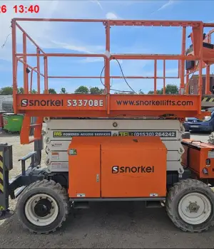2020 Snorkel 3370 BE Rough Terrain Diesel Scissor Lift &lpar;Choice of 1&rpar;