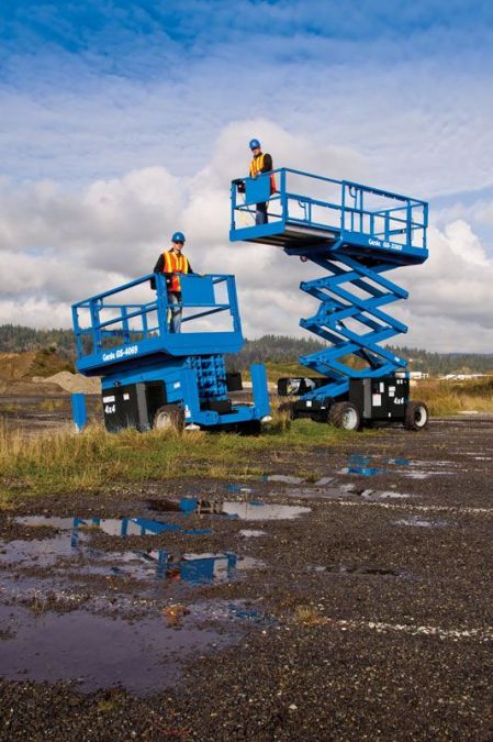 Click Here To Enlarge This Photo Of Genie Diesel Scissor - GS3369RT