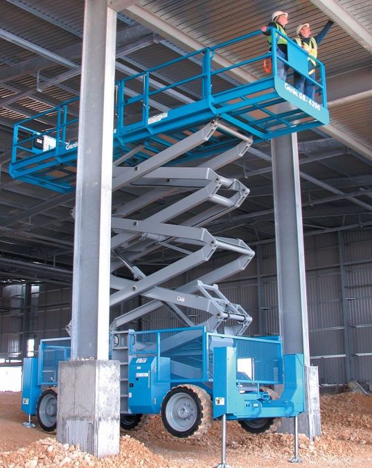 Click Here To Enlarge This Photo Of Genie Diesel Scissor - GS4390RT