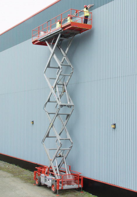 Click Here To Enlarge This Photo Of SkyJack Diesel Scissor - SJ9250RT