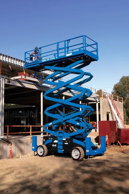 Click Here To Enlarge This Photo Of Genie Diesel Scissor - GS5390RT