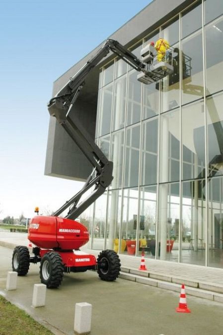 Click Here To Enlarge This Photo Of Manitou Diesel Boom - 160 ATJ