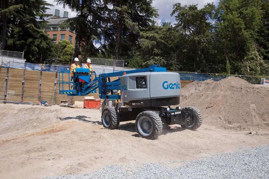 Click Here To Enlarge This Photo Of Genie Diesel Boom - Z45XC