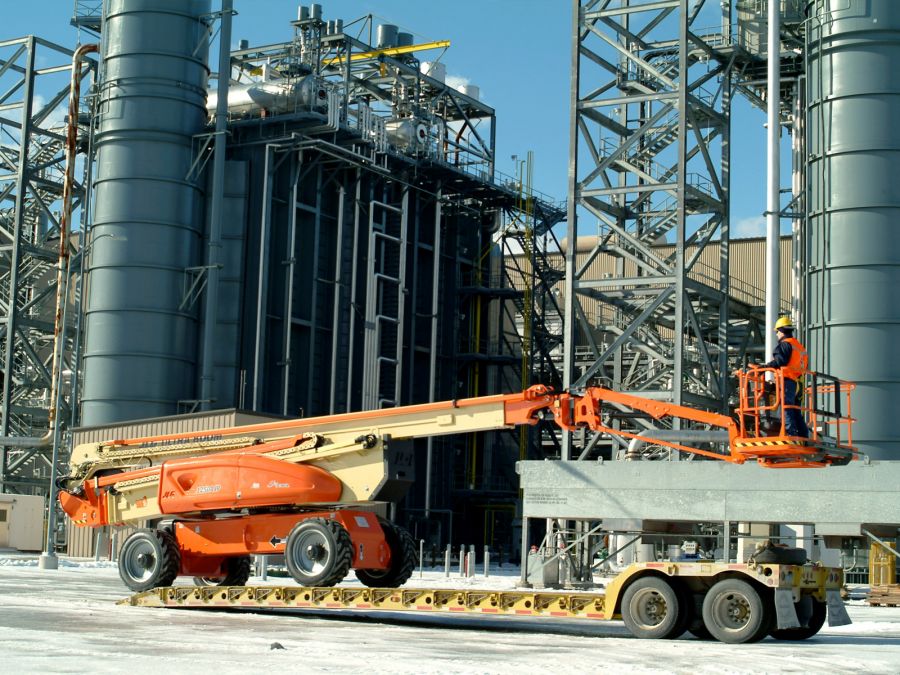 Click Here To Enlarge This Photo Of JLG Diesel Boom - 1250AJP