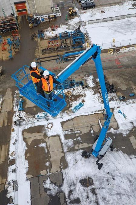 Click Here To Enlarge This Photo Of Genie Diesel Boom - ZX135/70