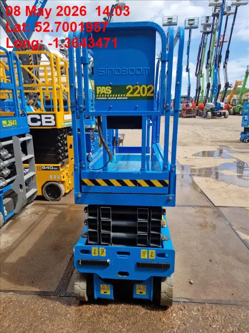 Click Here To Enlarge This Photo Of 2023 Sinoboom 1932 ME Slab Electric Scissor Lift &lpar;Choice of machines&rpar;